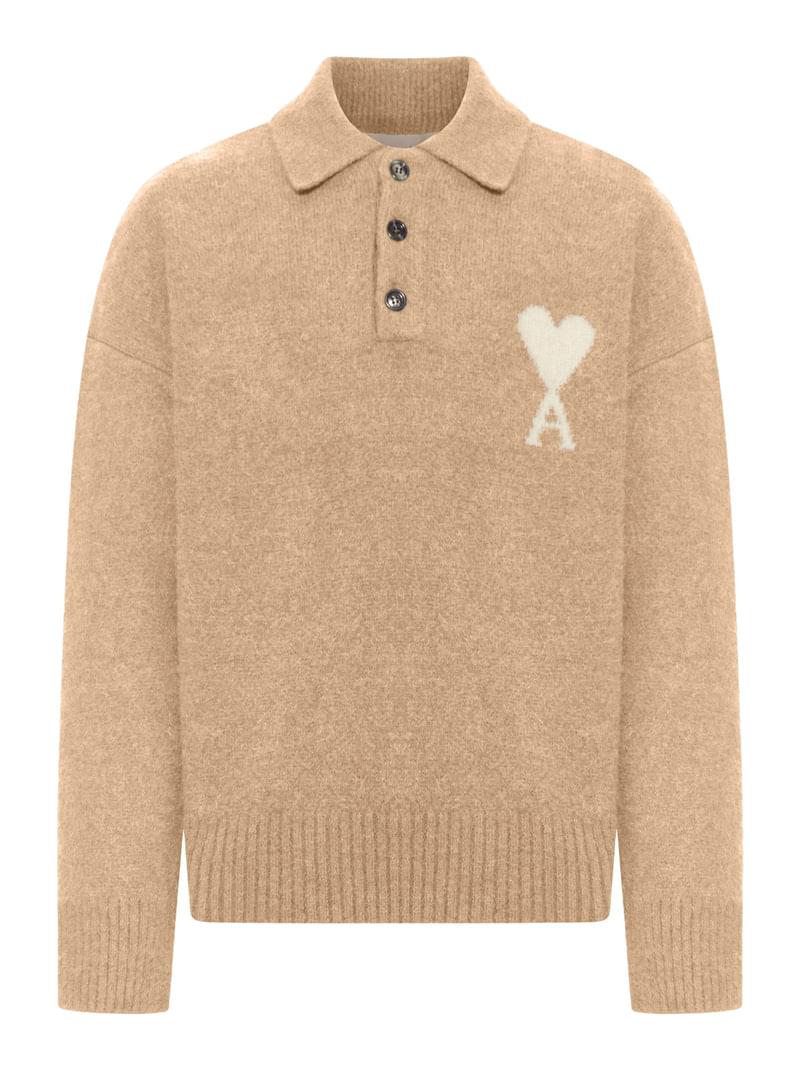 Ami Paris Men Polo Ami De Coeur AMI PARIS