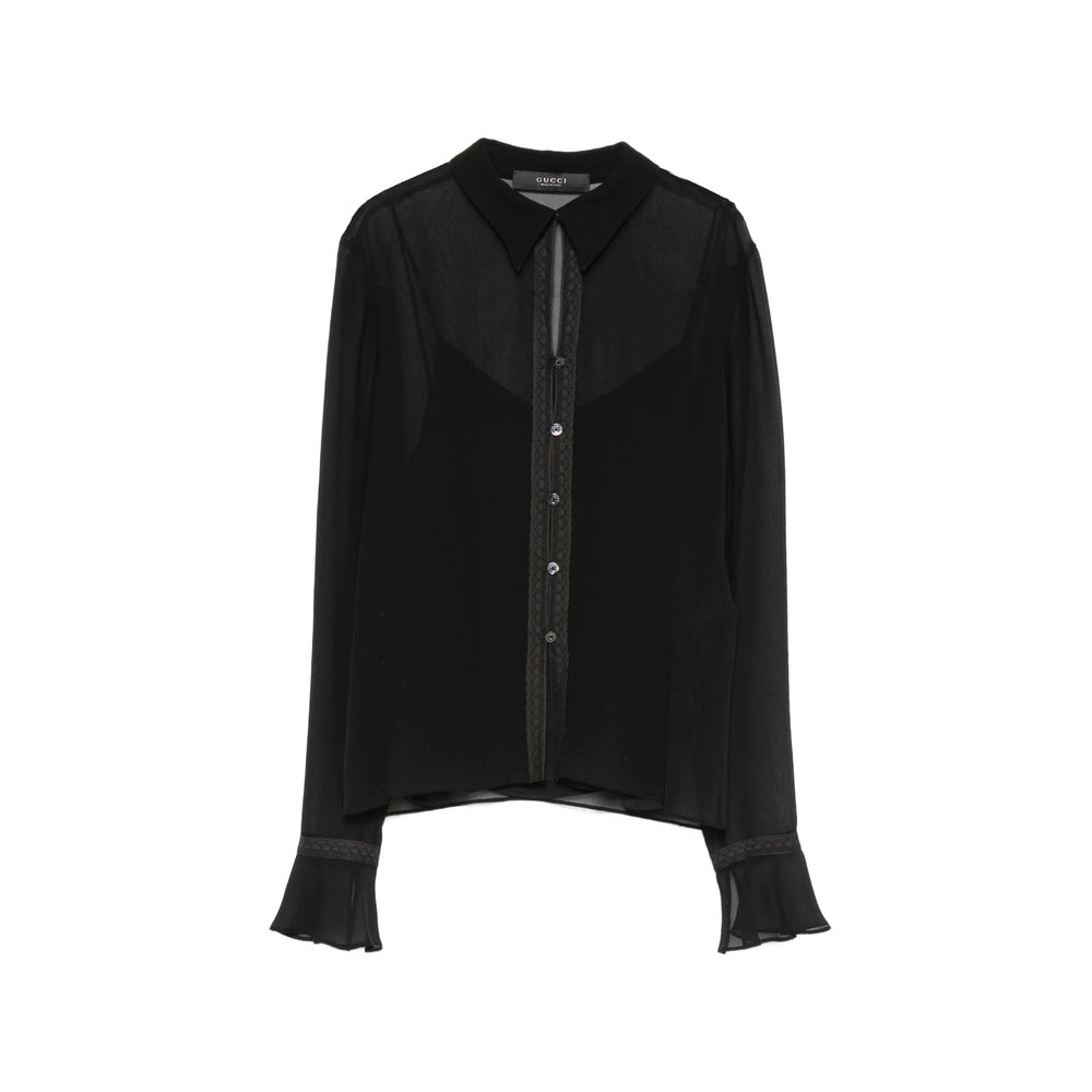 Gucci Black Tops - Blouses Women GUCCI