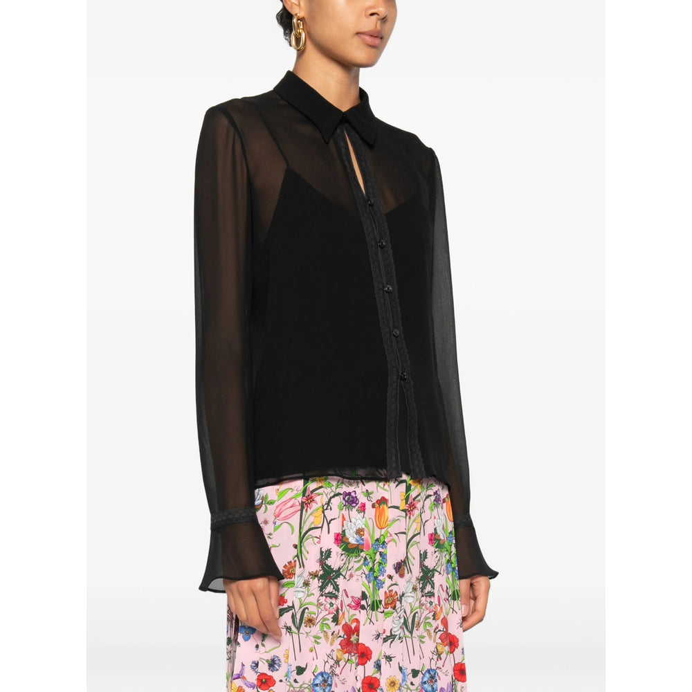 Gucci Black Tops - Blouses Women GUCCI