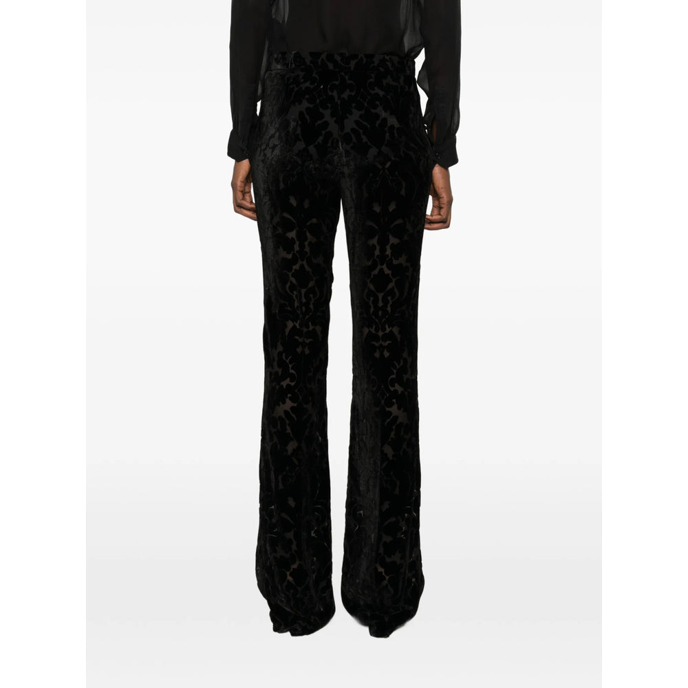 Gucci Black Trousers - Flared Trousers Women GUCCI