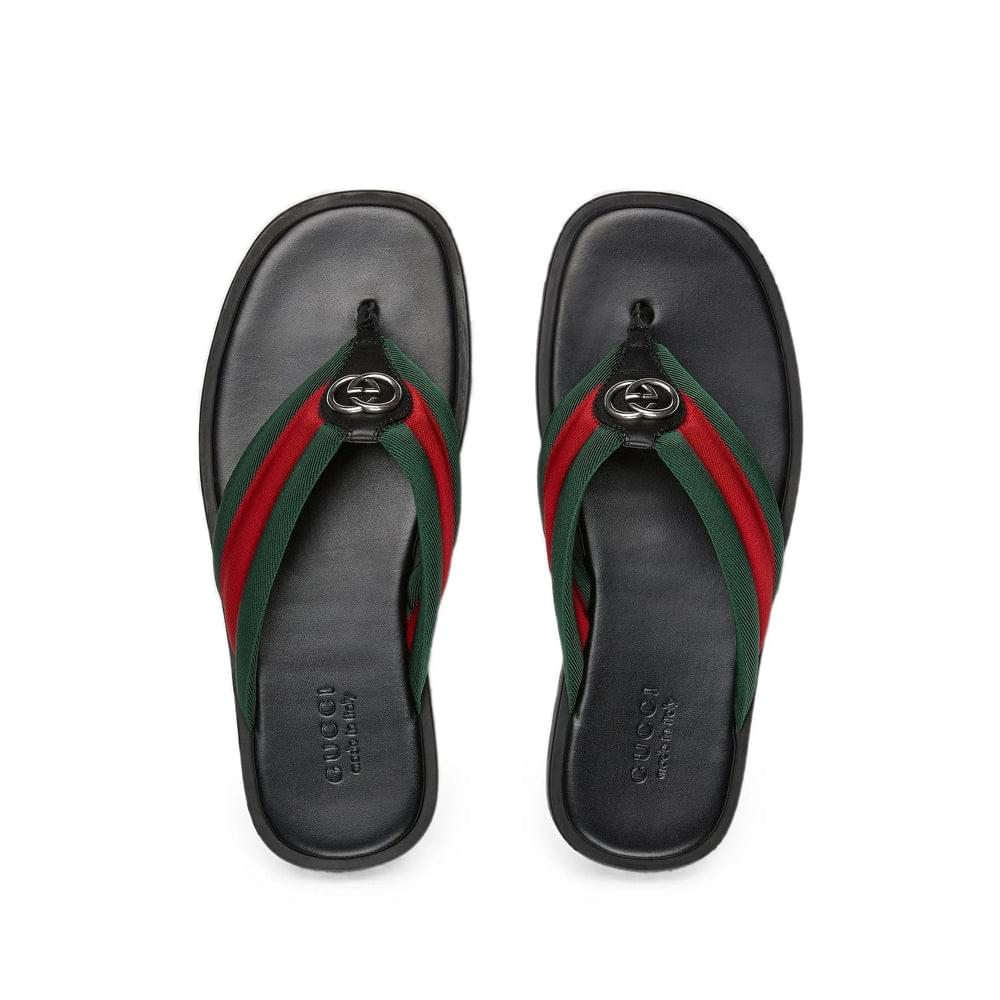 Gucci Green Sandals Men GUCCI