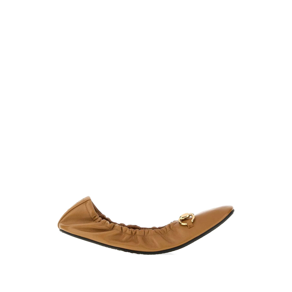 Gucci Brown Ballet Flats Women GUCCI