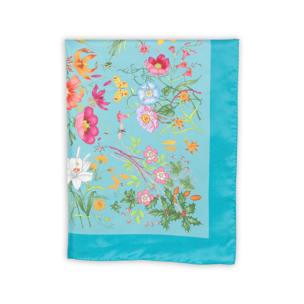 Gucci Blue Scarves Women GUCCI