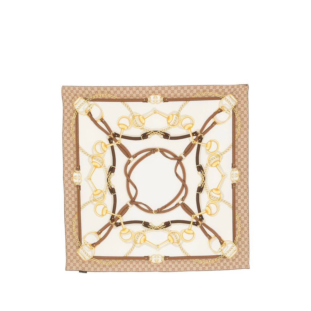 Gucci Neutrals Scarves Women GUCCI