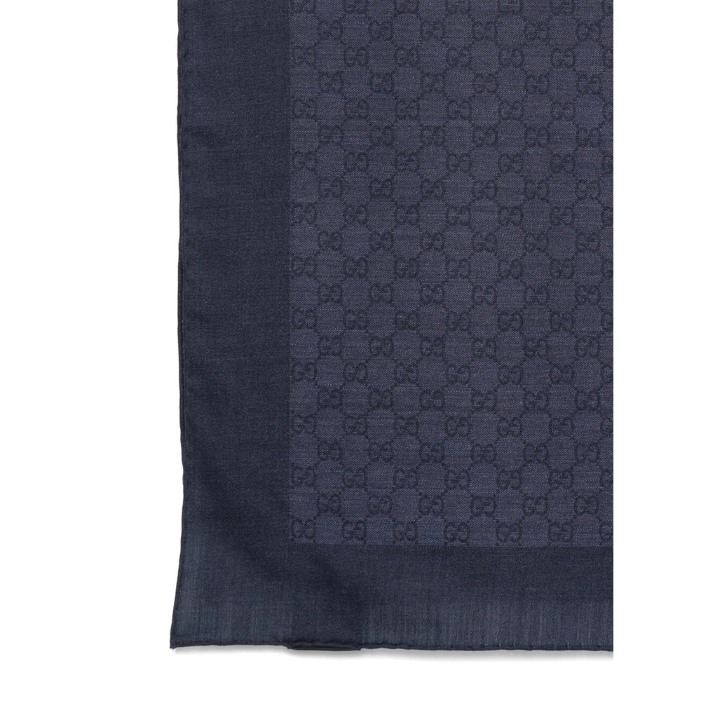 Gucci Blue Scarves Men GUCCI