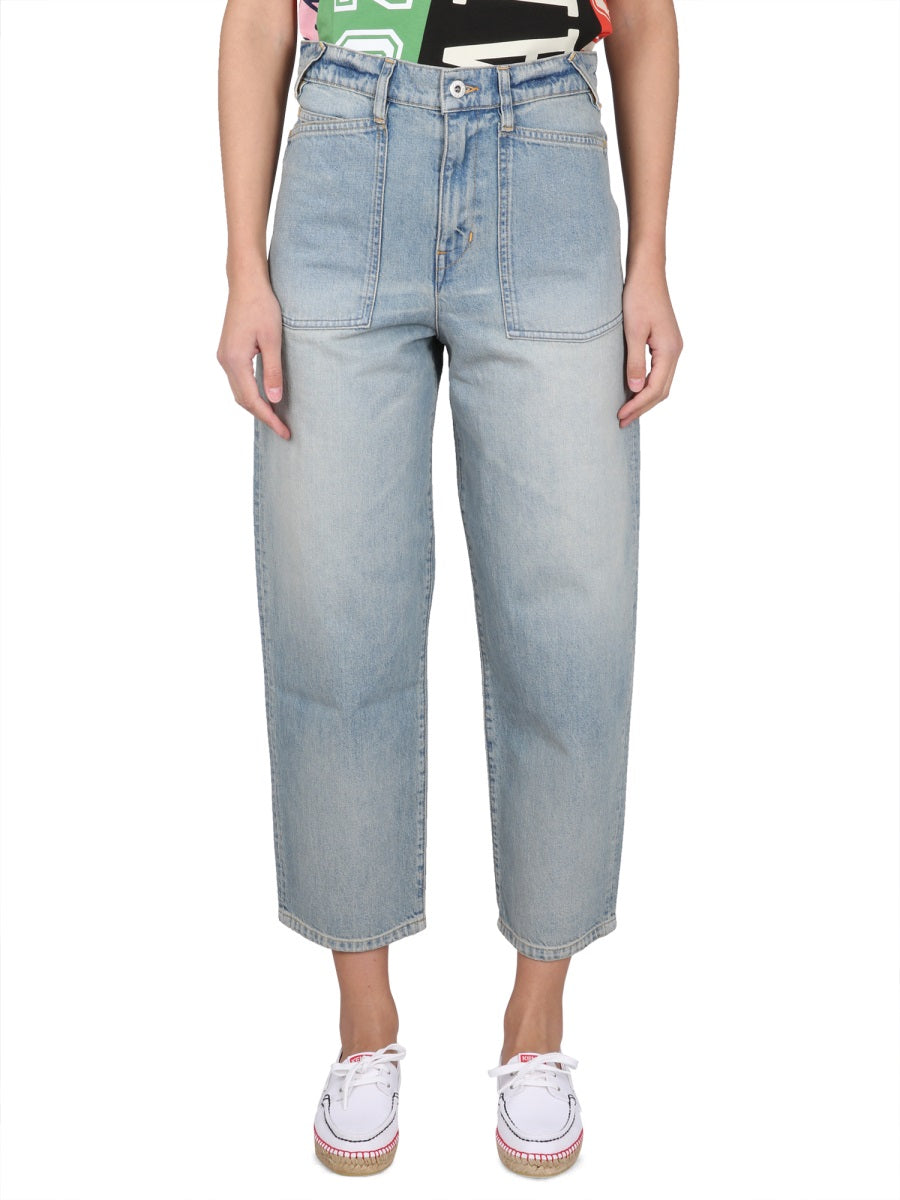 Kenzo Women Carrot Fit Jeans KENZO