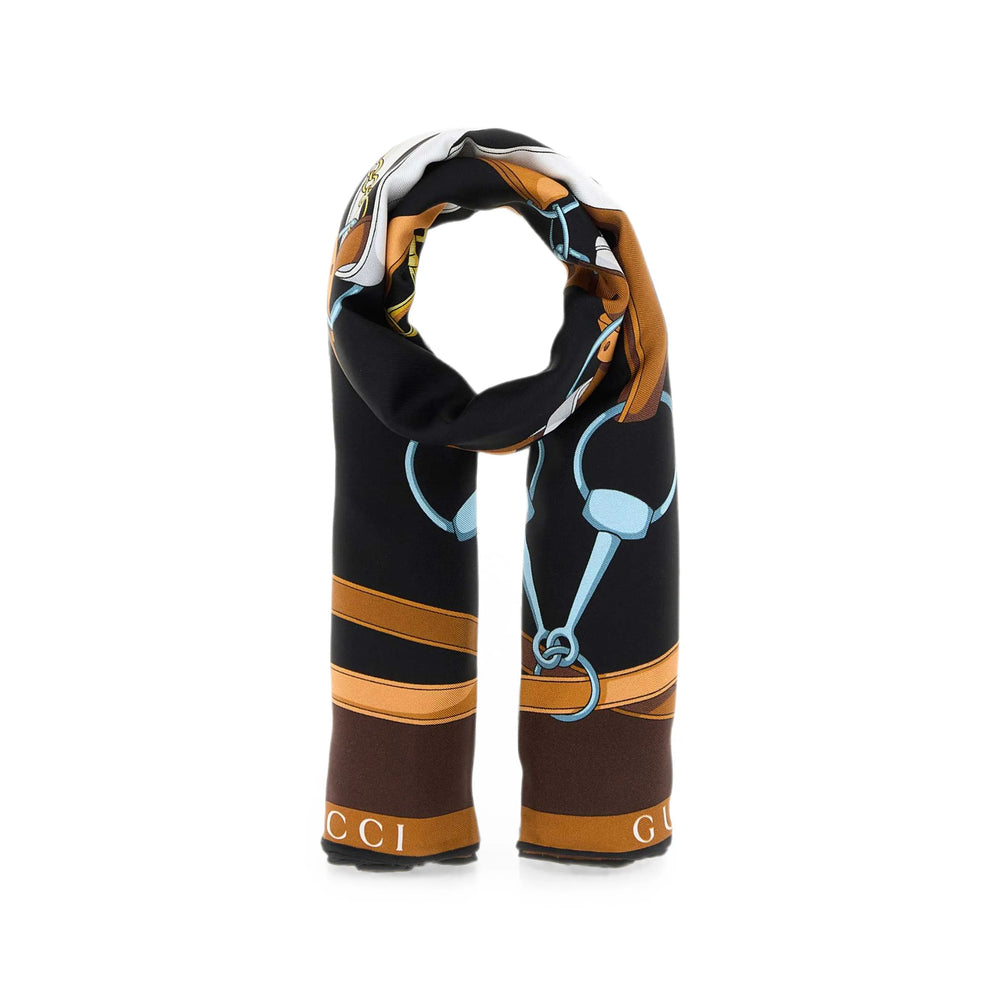 Gucci Black Scarves Women GUCCI