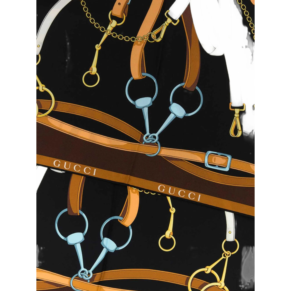 Gucci Black Scarves Women GUCCI