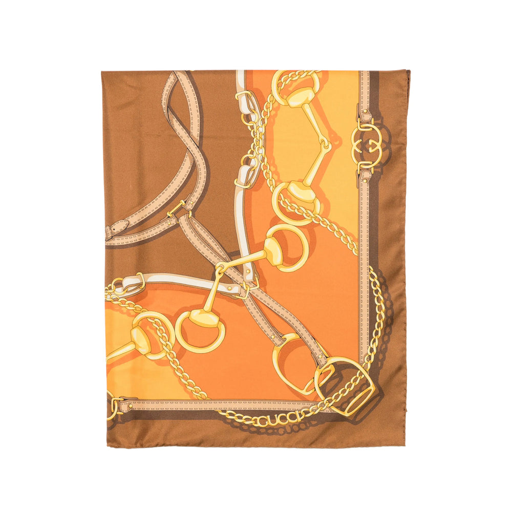 Gucci Brown Scarves Women GUCCI
