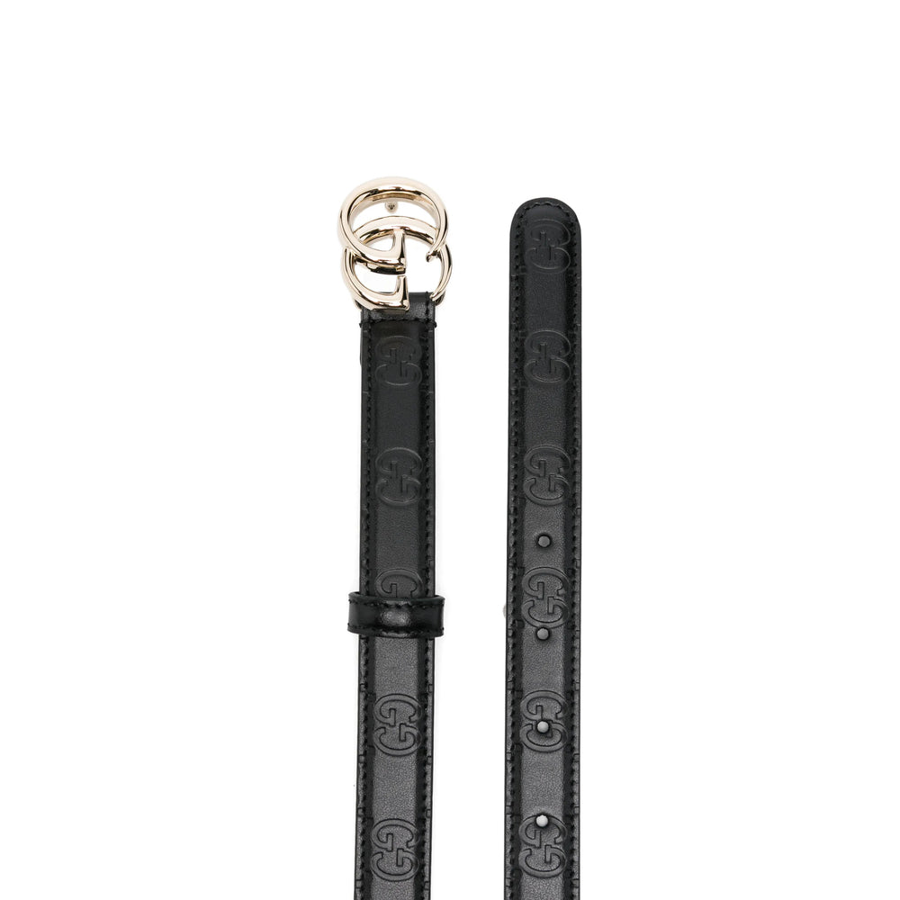 Gucci Black Belts Women GUCCI