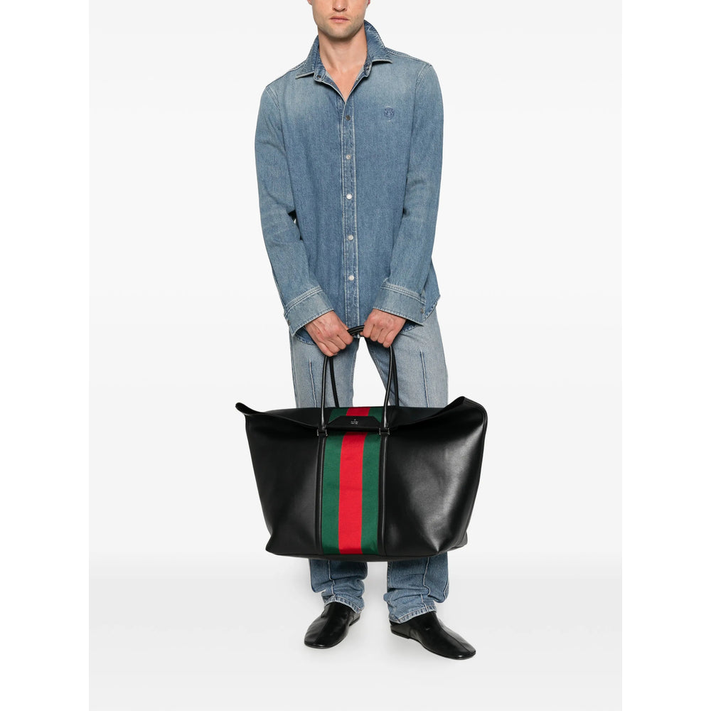 Gucci Black Luggage & Holdalls Men GUCCI