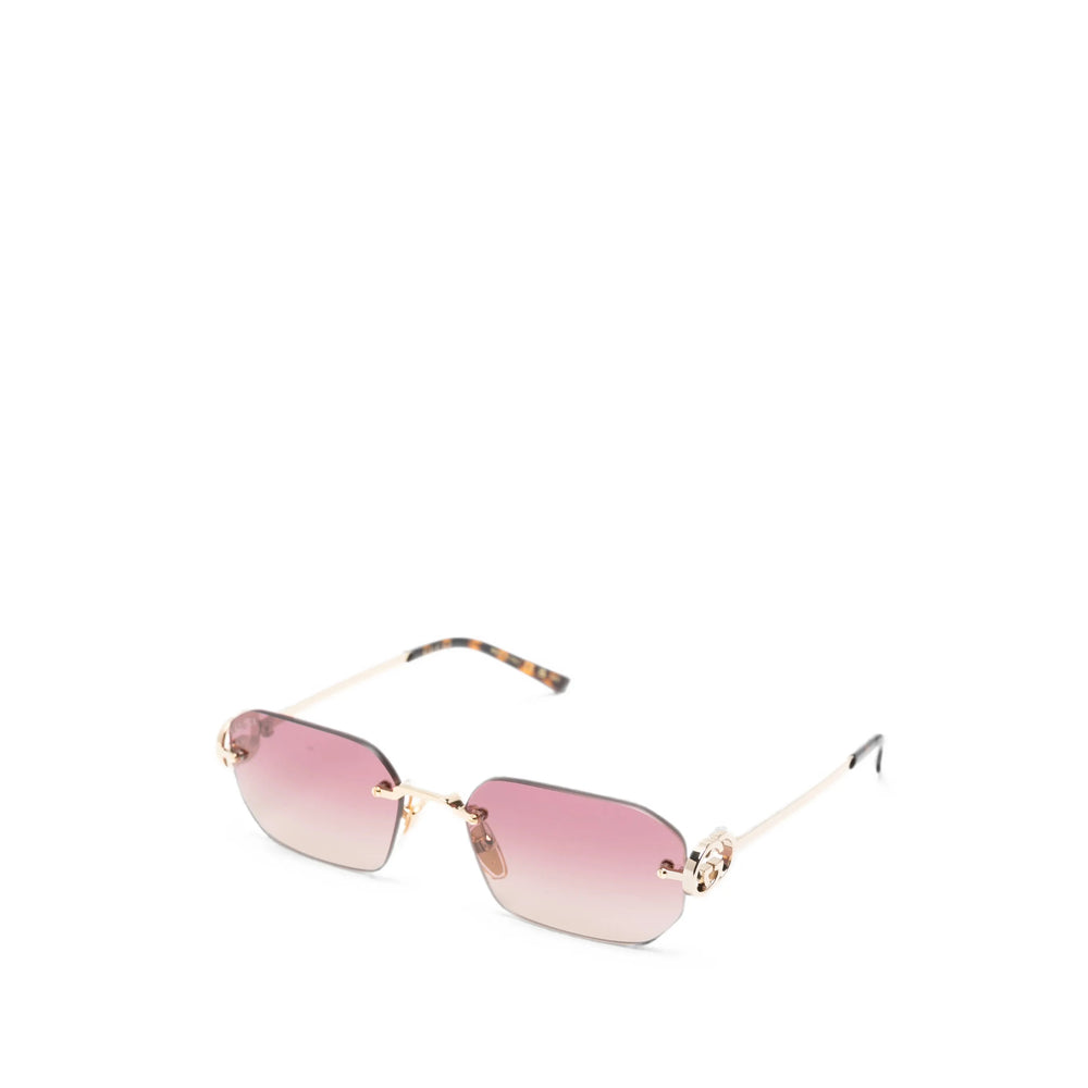 Gucci Gold Sunglasses Women GUCCI