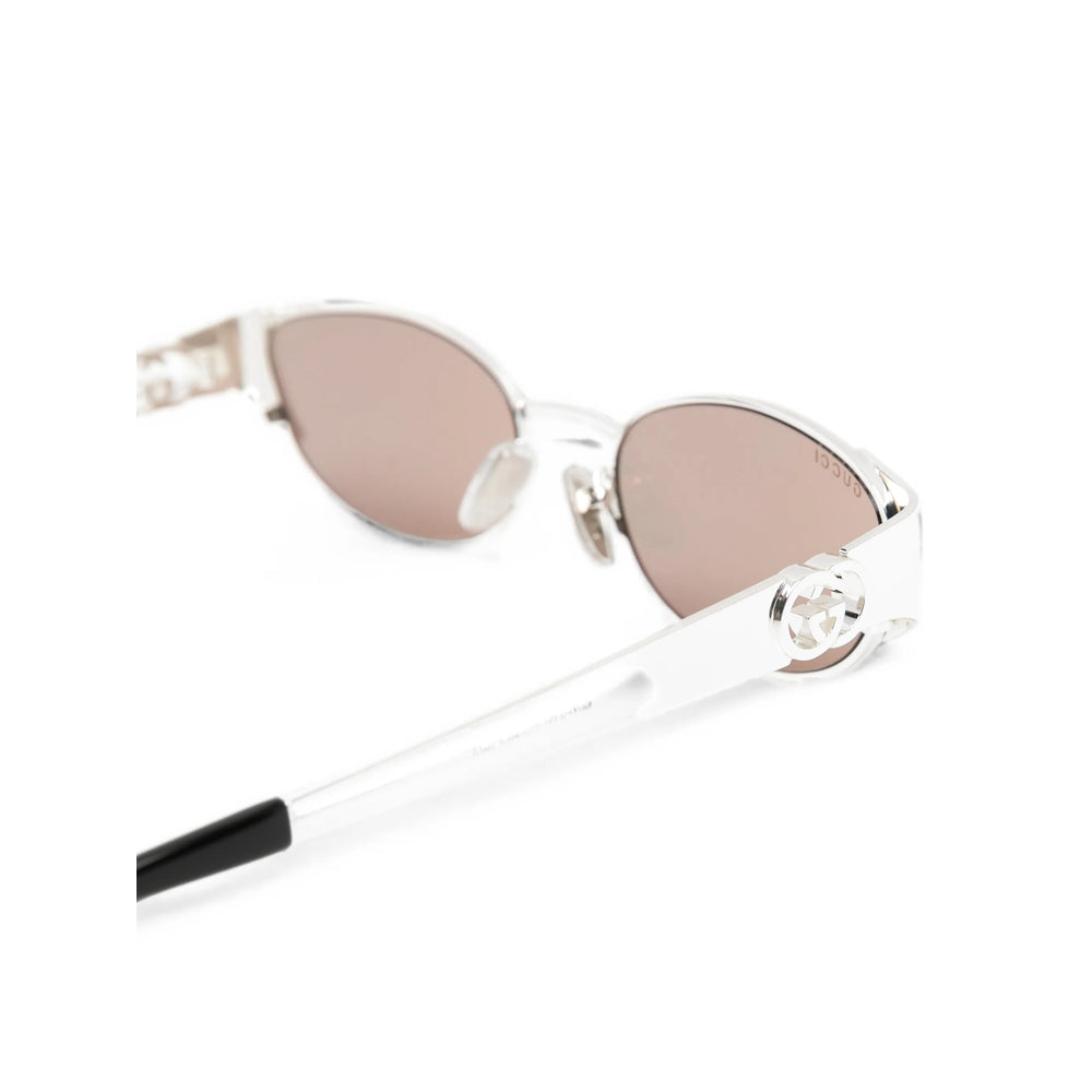 Gucci Silver Sunglasses Women GUCCI
