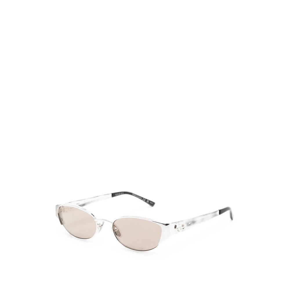 Gucci Silver Sunglasses Women GUCCI