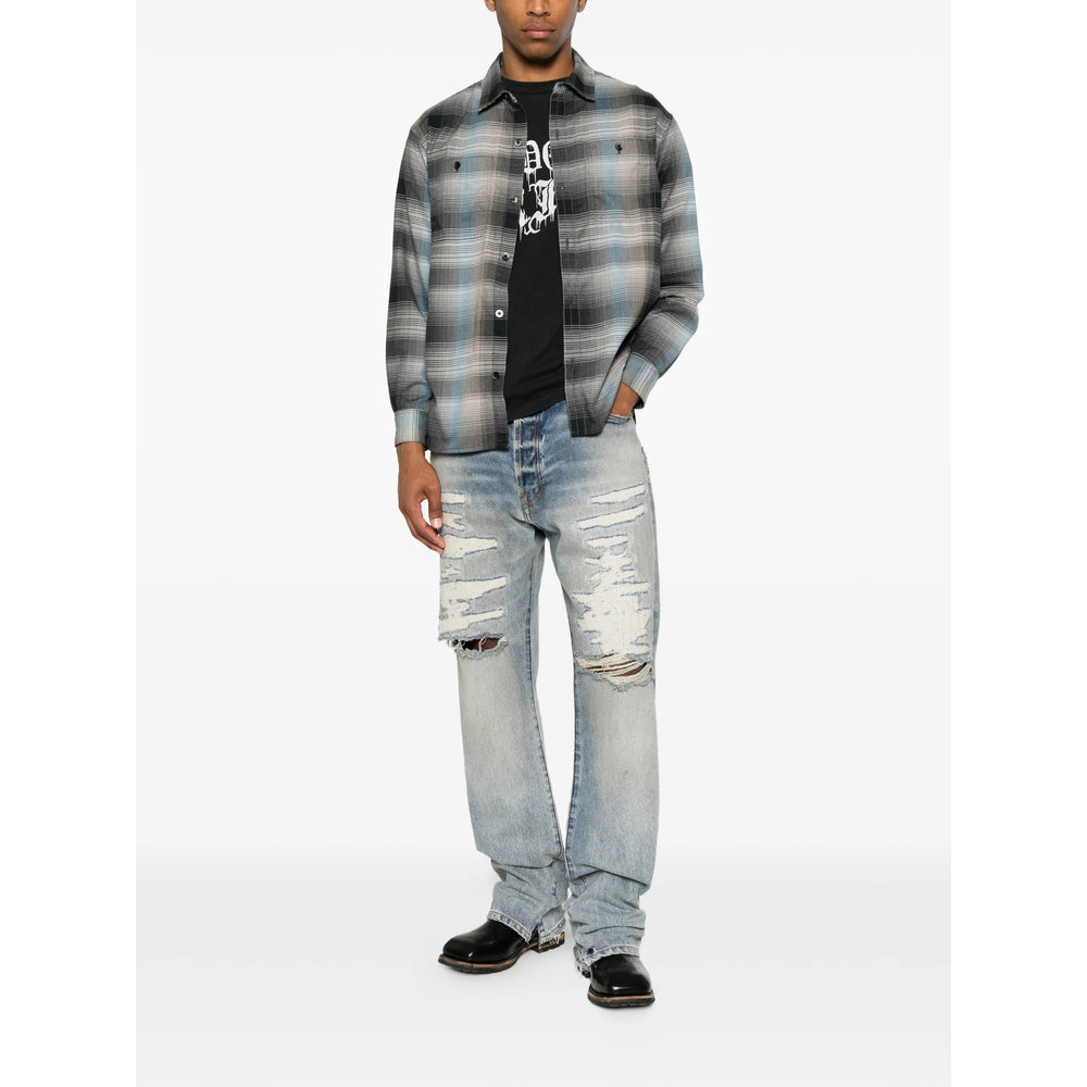 Gallery Dept. Blue Denim - Regular & Straight-Leg Jeans Men GALLERY DEPT.