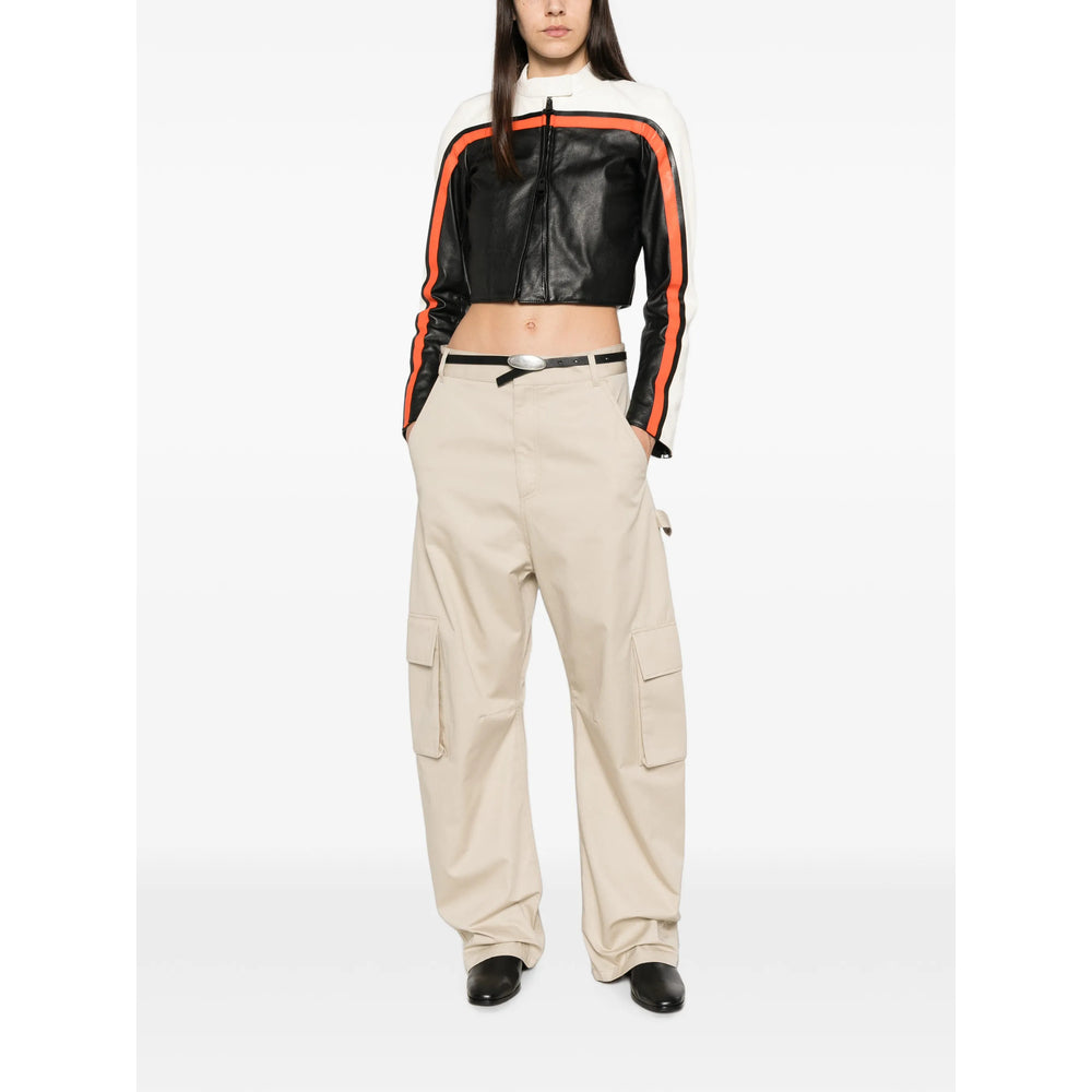 Balenciaga Neutrals Trousers - Straight Trousers Women BALENCIAGA