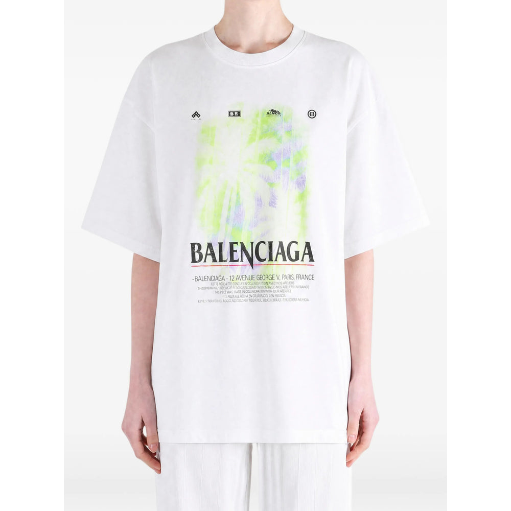 Balenciaga White Tops - T-Shirts & Jerseys Women BALENCIAGA