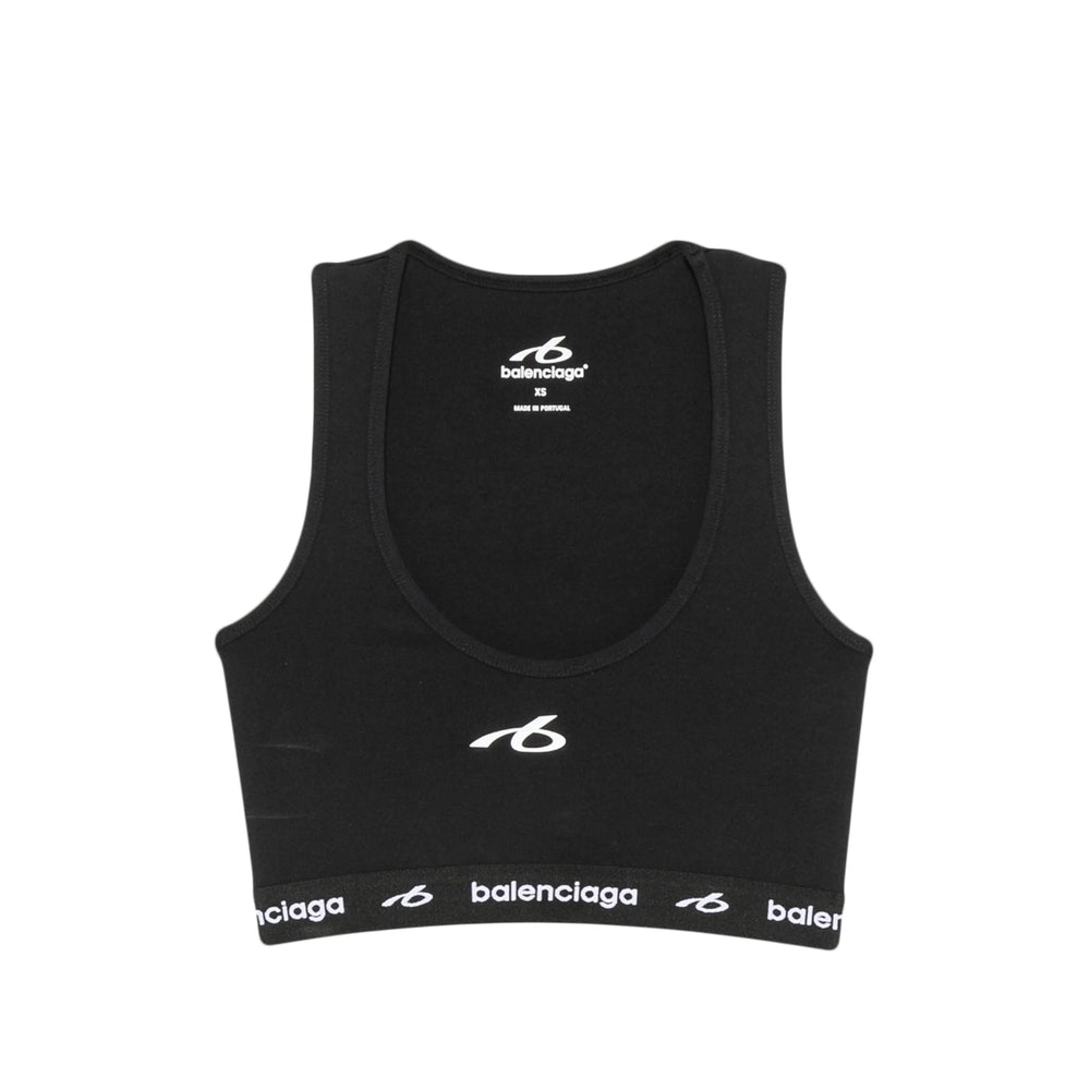 Balenciaga Black Performance Tops - Sports Bras Women BALENCIAGA