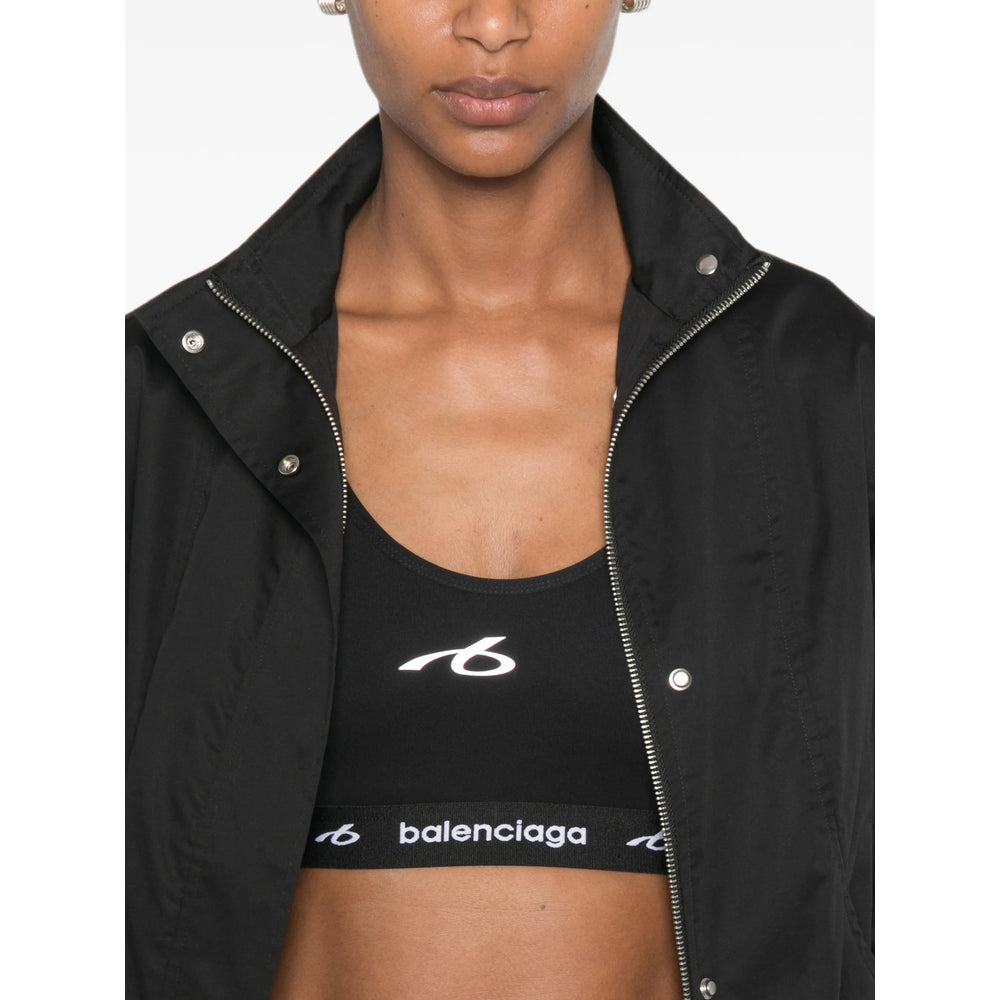 Balenciaga Black Performance Tops - Sports Bras Women BALENCIAGA