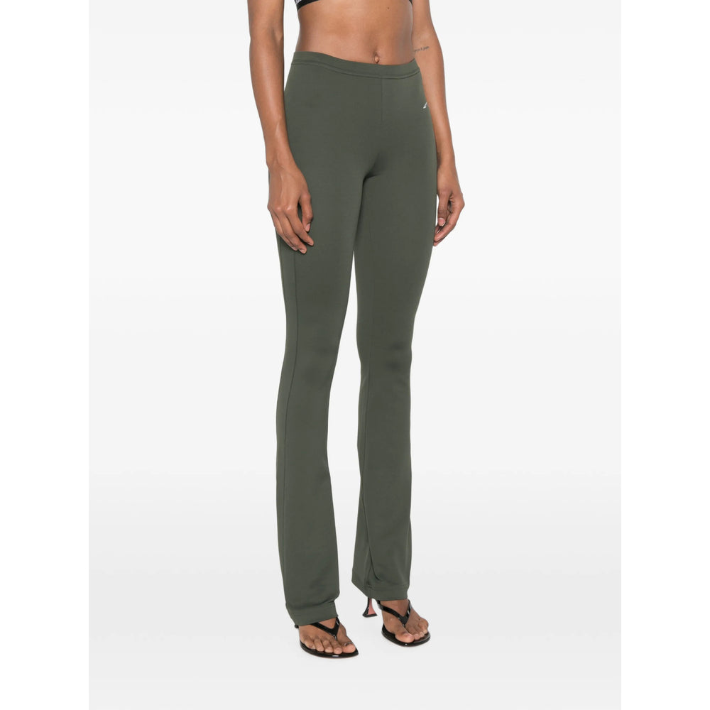 Balenciaga Green Trousers - Leggings Women BALENCIAGA