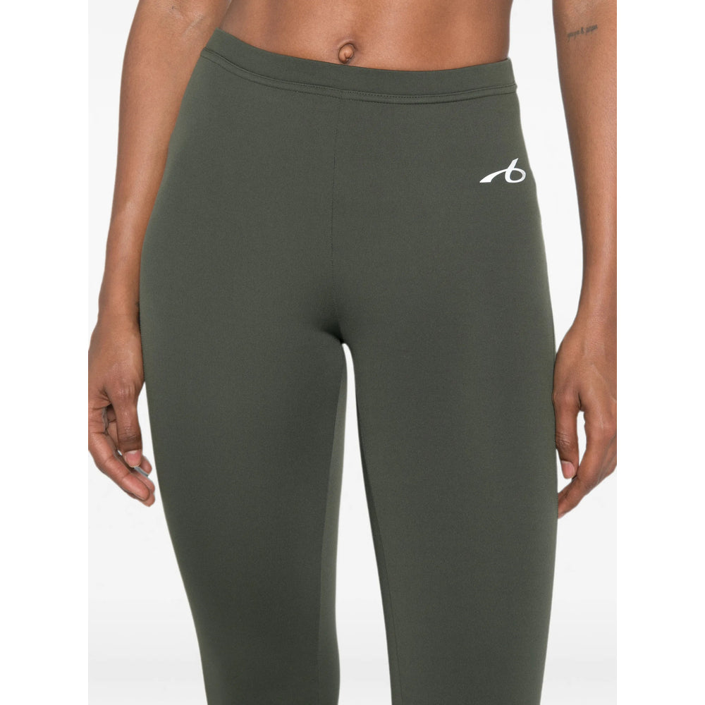 Balenciaga Green Trousers - Leggings Women BALENCIAGA