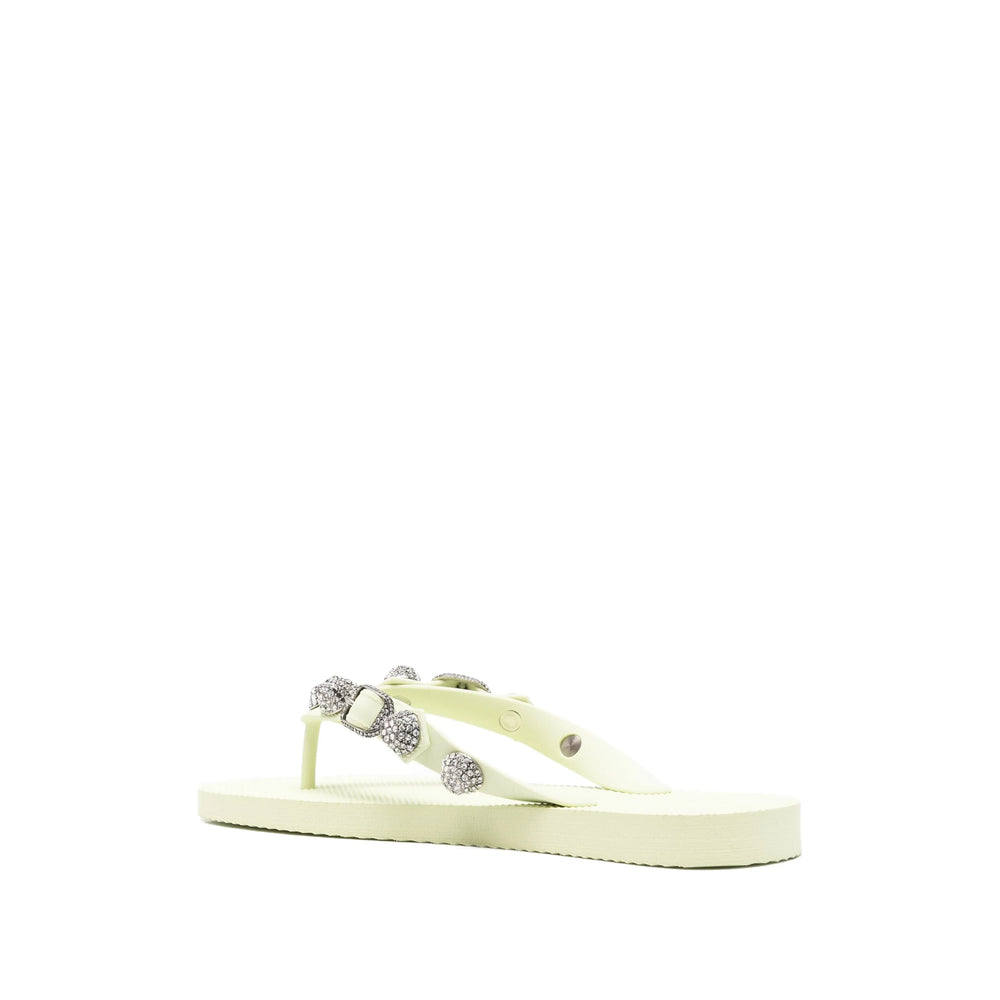 Balenciaga Green Flip-Flops & Slides Women BALENCIAGA