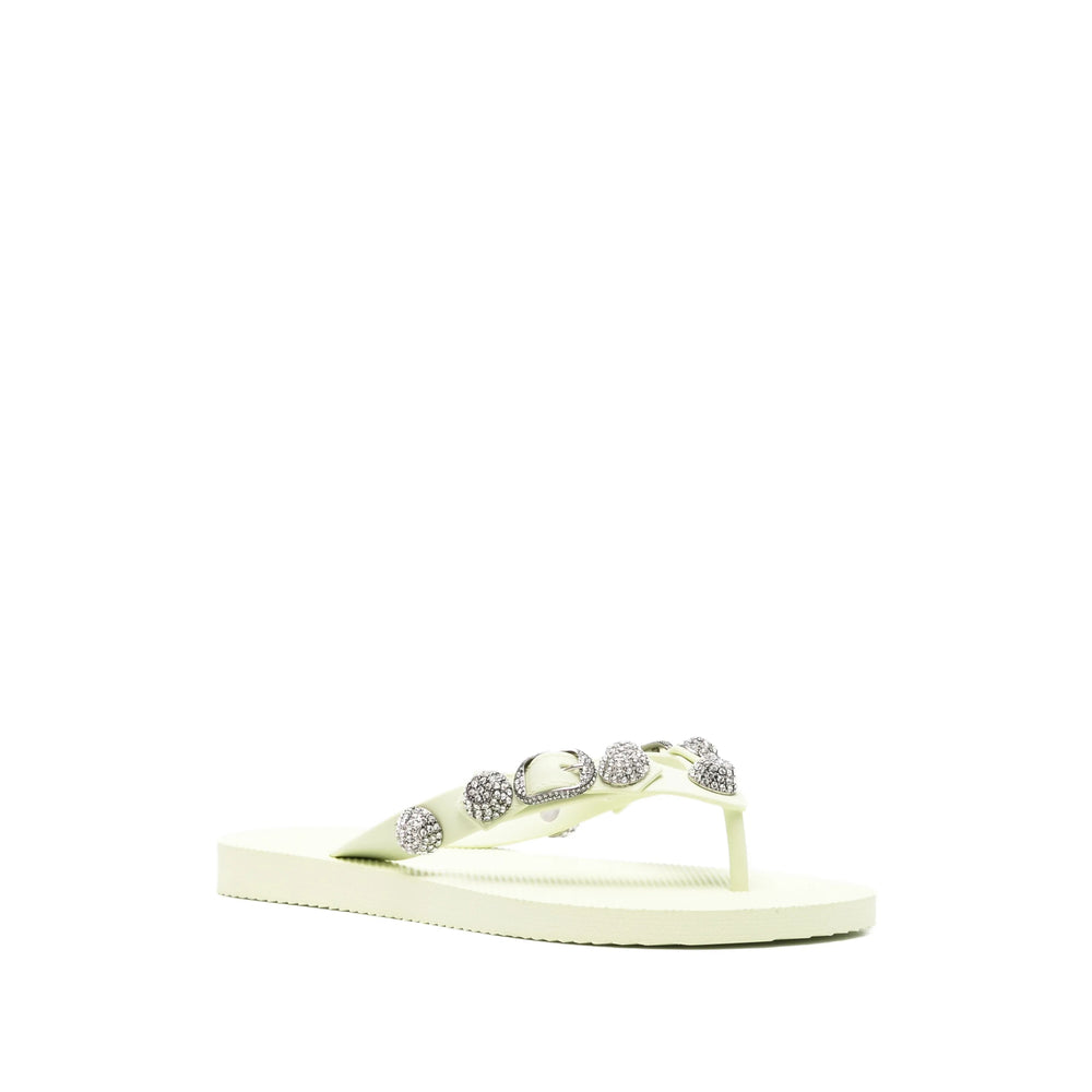 Balenciaga Green Flip-Flops & Slides Women BALENCIAGA