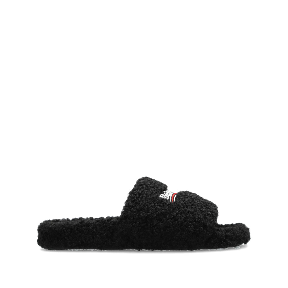 Balenciaga Black Flip-Flops & Slides Women BALENCIAGA
