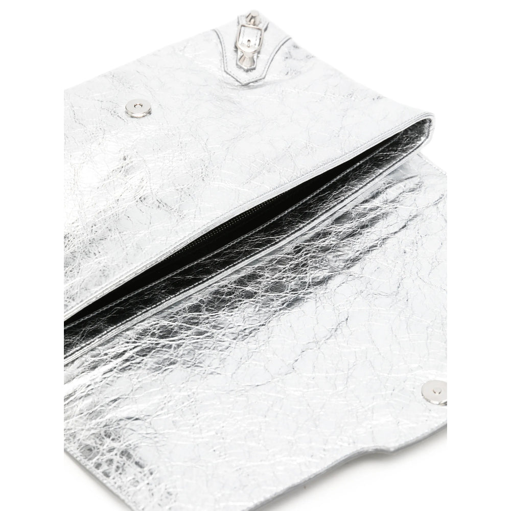 Balenciaga Silver Clutch Bags Women BALENCIAGA
