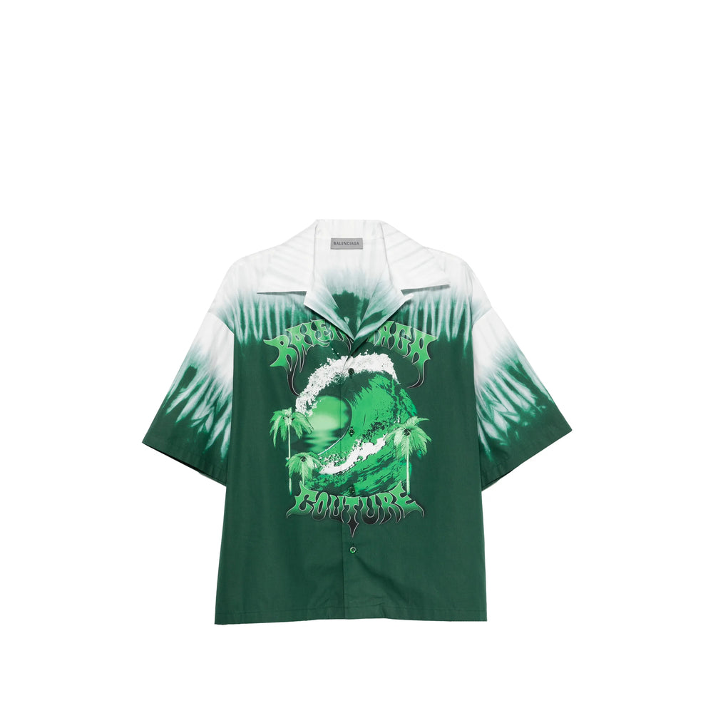 Balenciaga Green Shirts Men BALENCIAGA