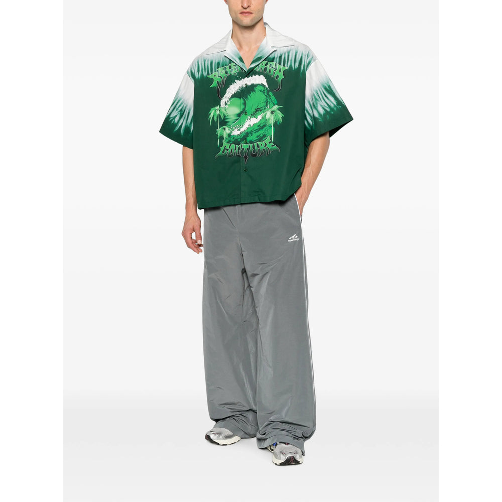 Balenciaga Green Shirts Men BALENCIAGA
