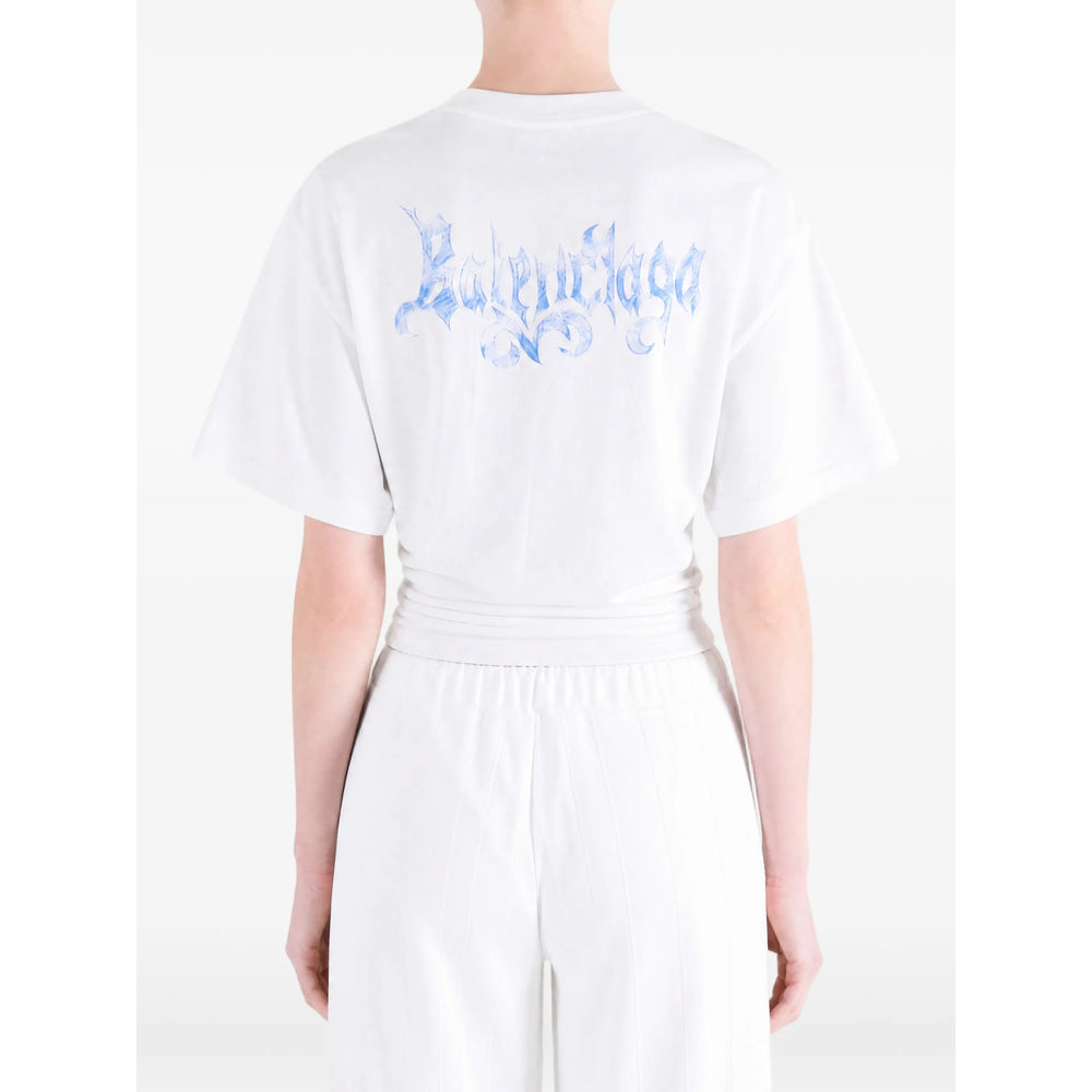 Balenciaga White Tops - T-Shirts & Jerseys Women BALENCIAGA