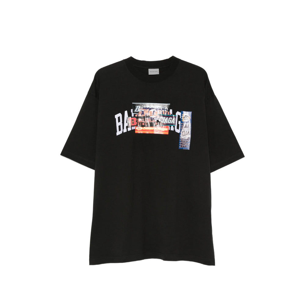 Balenciaga Black T-Shirts & Vests - T-Shirts Men BALENCIAGA