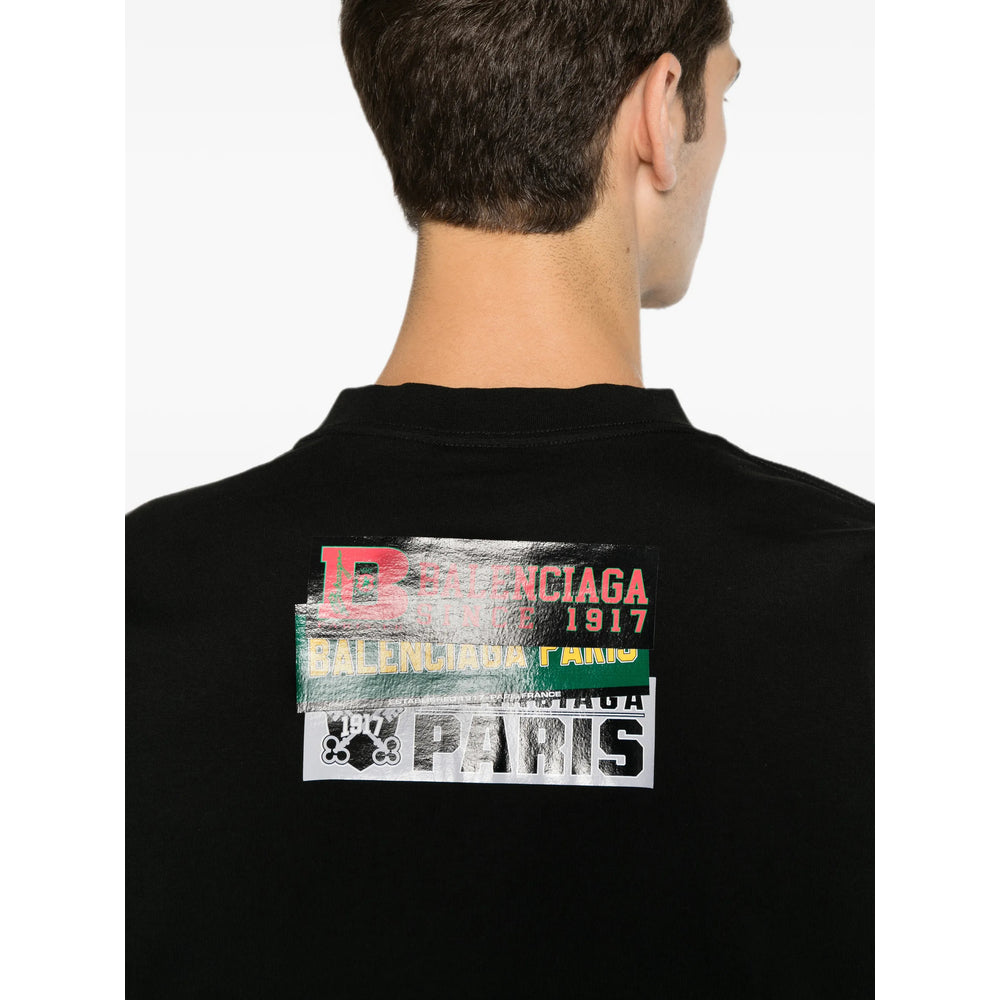 Balenciaga Black T-Shirts & Vests - T-Shirts Men BALENCIAGA