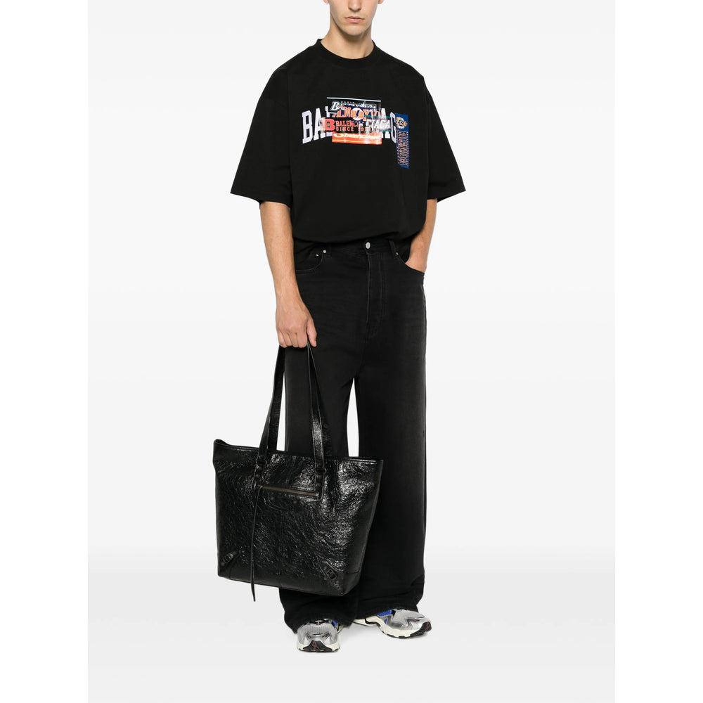 Balenciaga Black T-Shirts & Vests - T-Shirts Men BALENCIAGA