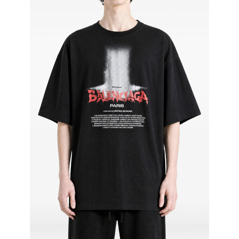 Balenciaga Black T-Shirts & Vests - T-Shirts Men BALENCIAGA