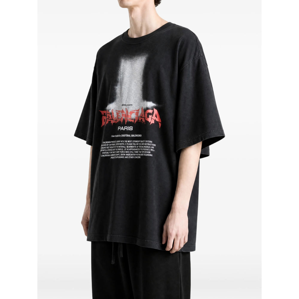 Balenciaga Black T-Shirts & Vests - T-Shirts Men BALENCIAGA