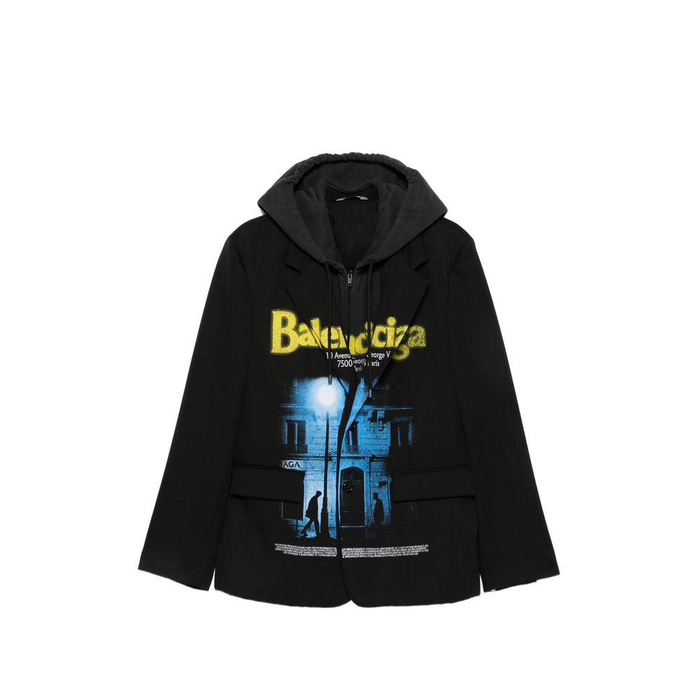 Balenciaga Grey Jackets - Blazers Men BALENCIAGA