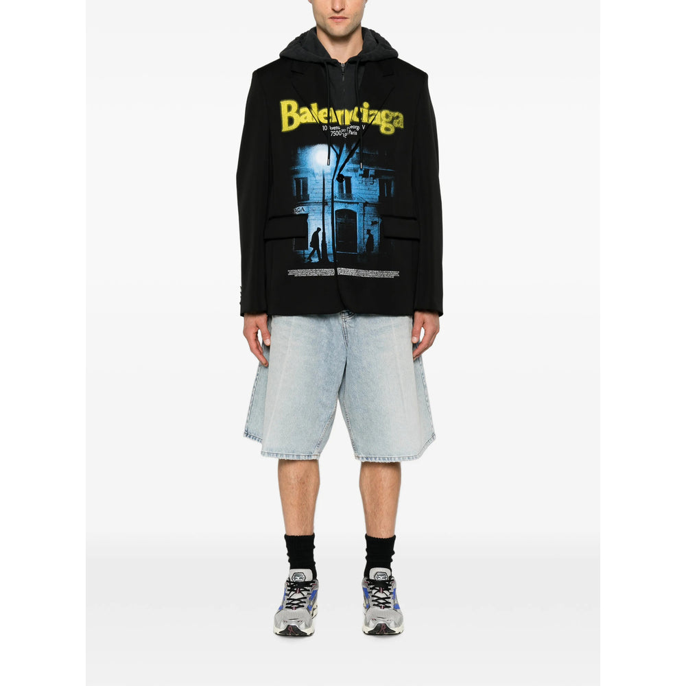 Balenciaga Grey Jackets - Blazers Men BALENCIAGA