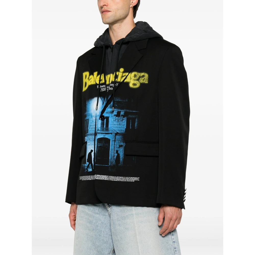 Balenciaga Grey Jackets - Blazers Men BALENCIAGA