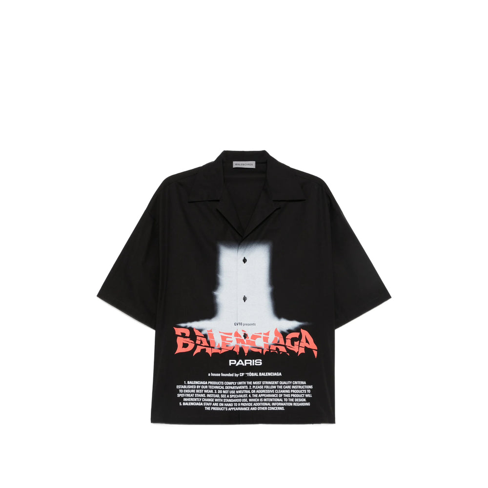 Balenciaga Black Shirts Men BALENCIAGA