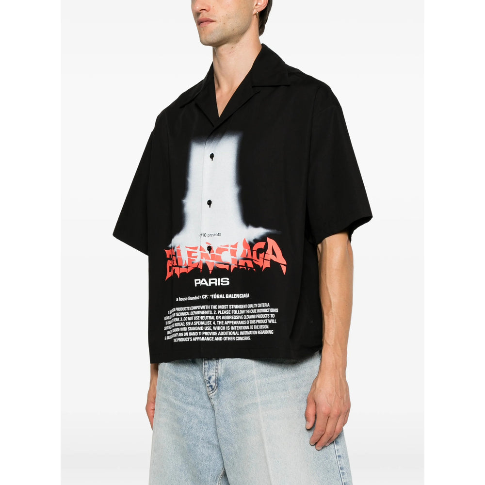 Balenciaga Black Shirts Men BALENCIAGA