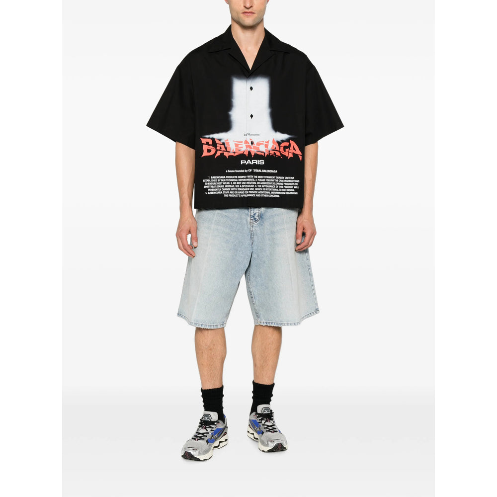 Balenciaga Black Shirts Men BALENCIAGA