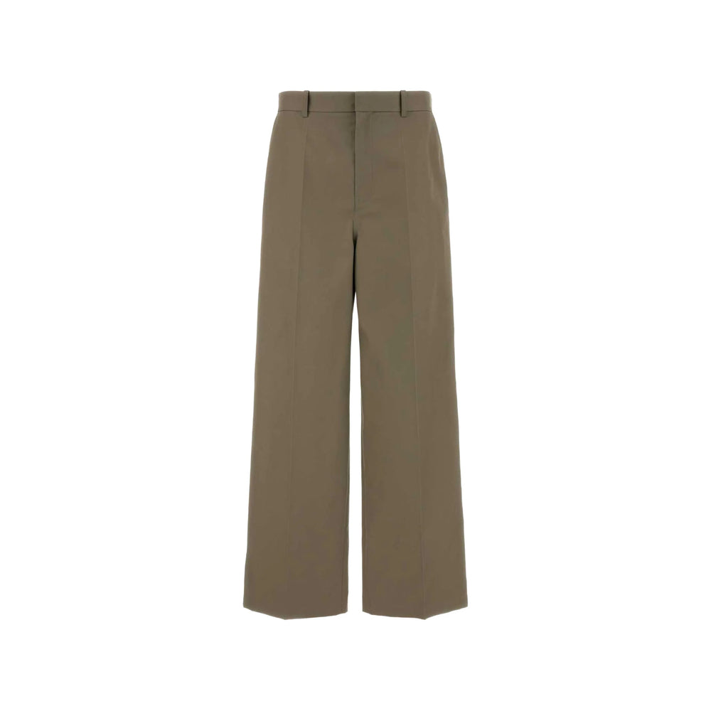 Balenciaga Brown Trousers - Wide-Leg Trousers Men BALENCIAGA