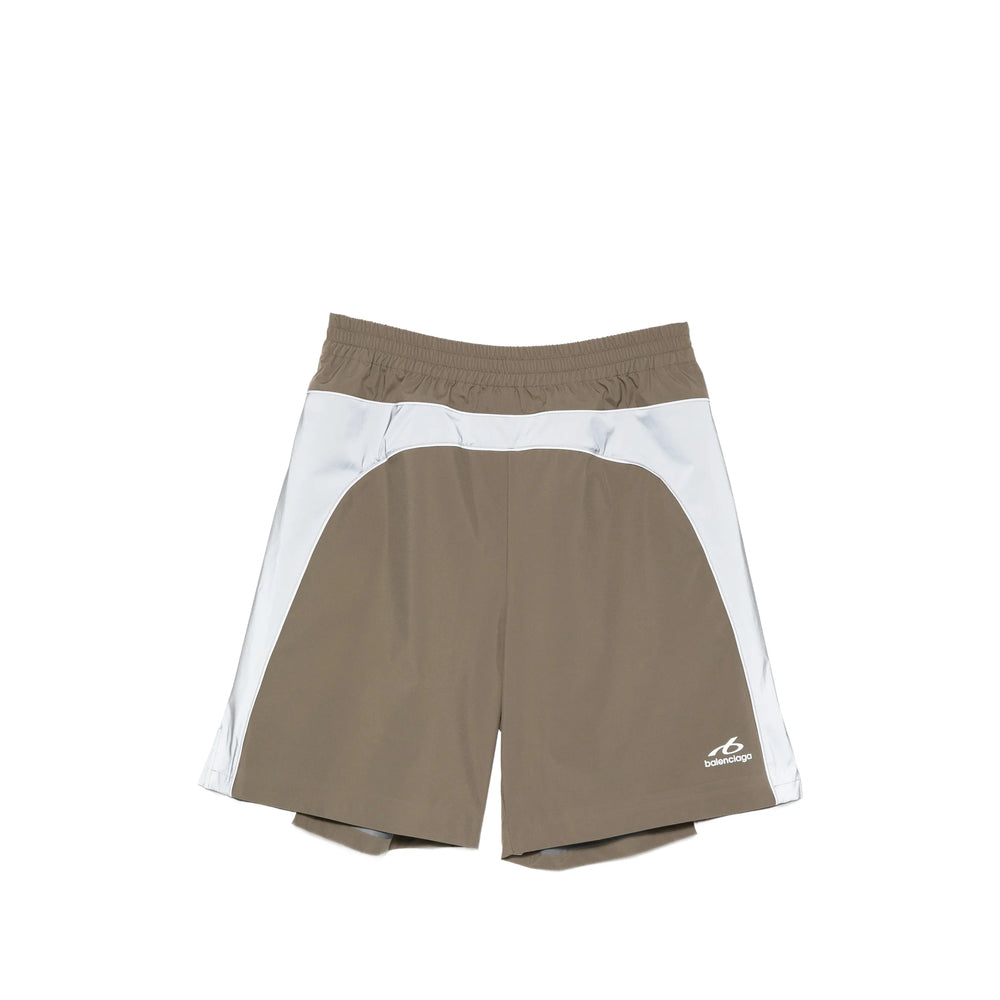Balenciaga Brown Shorts - Track & Running Shorts Men BALENCIAGA