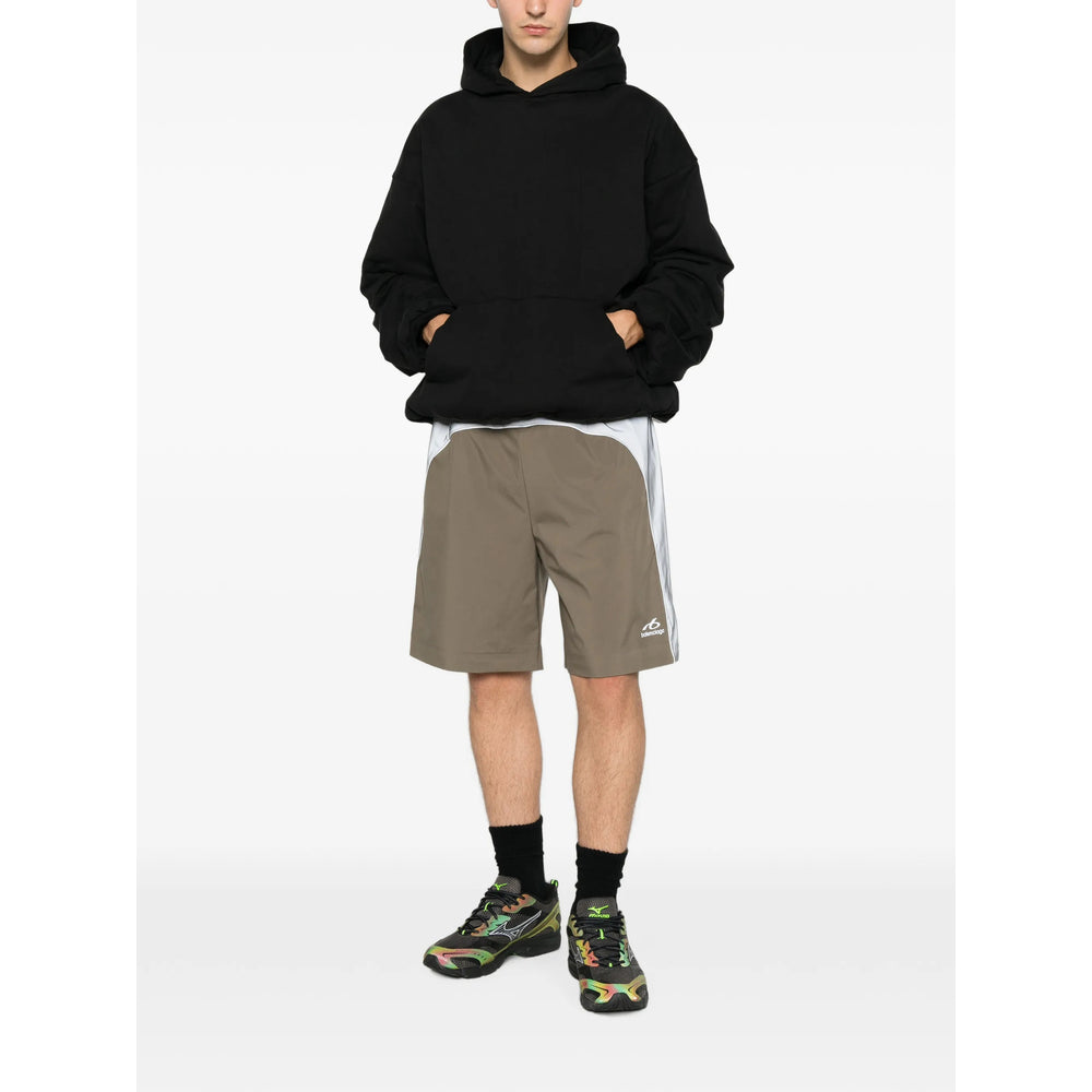 Balenciaga Brown Shorts - Track & Running Shorts Men BALENCIAGA