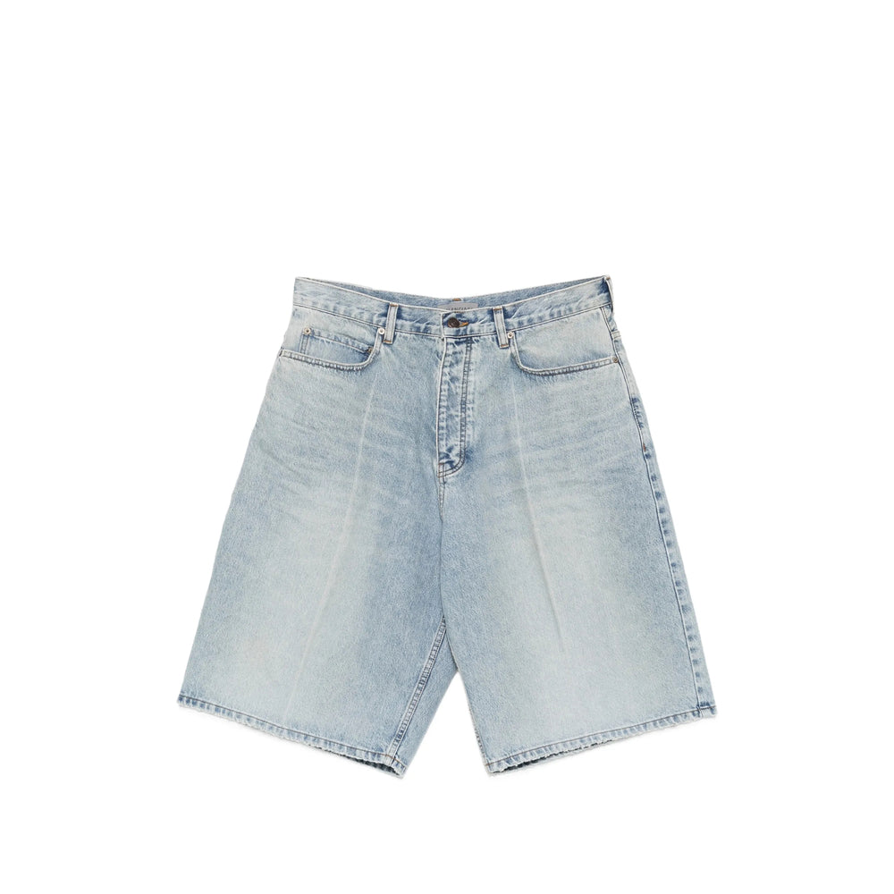 Balenciaga Blue Shorts - Denim Shorts Men BALENCIAGA