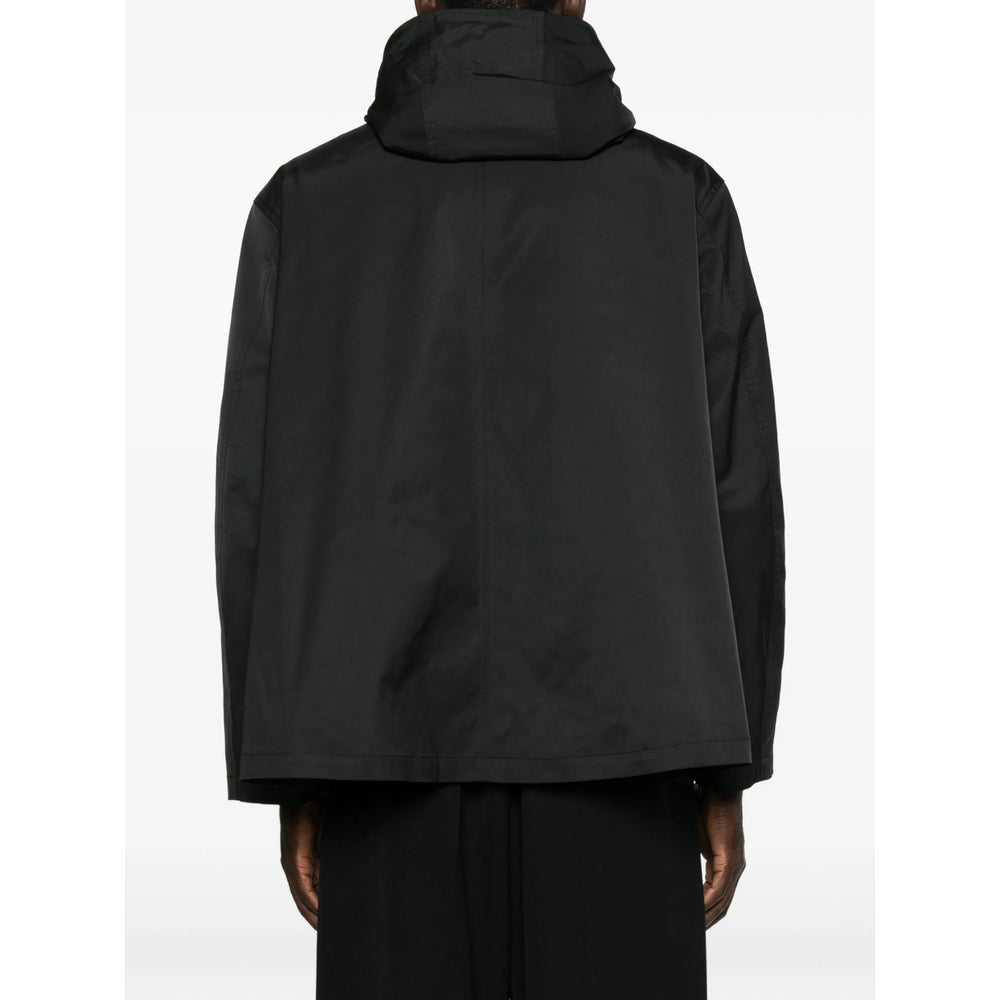 Balenciaga Black Jackets - Hooded Jackets Men BALENCIAGA
