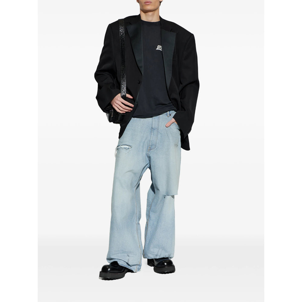 Balenciaga Black Loafers Men BALENCIAGA