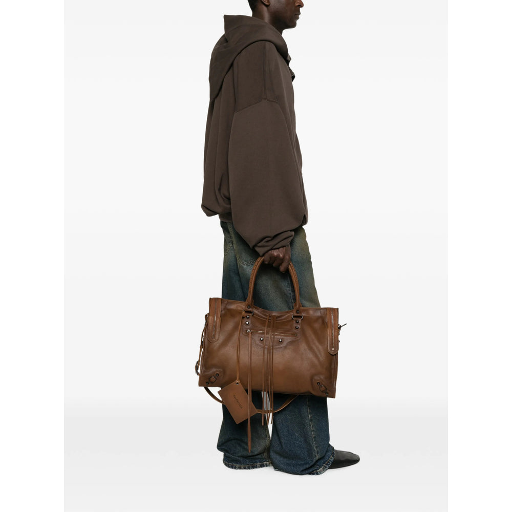 Balenciaga Brown Tote Bags Men BALENCIAGA